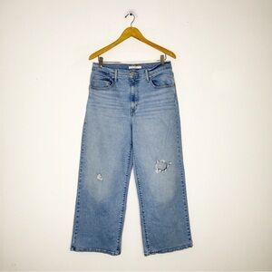 Levi's Light Blue Wide Leg Flare Jeans